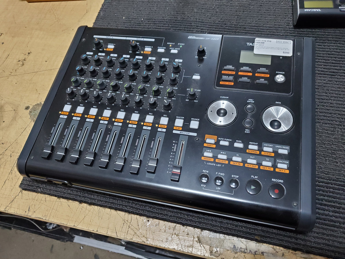 TASCAM - DP-02CF – musicswopshop