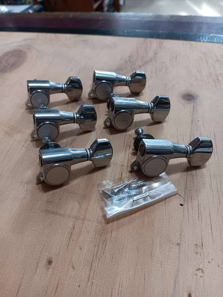 Gotoh - 6 In Line Strat Style Tuners