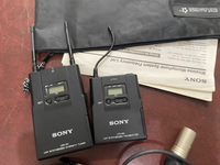 SONY - UHF Wireless Transmitter and Receiver